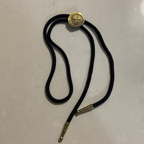 ROYAL Rangers Metal Logo Bolo Tie 16” Textile Cord - Picture 1 of 4